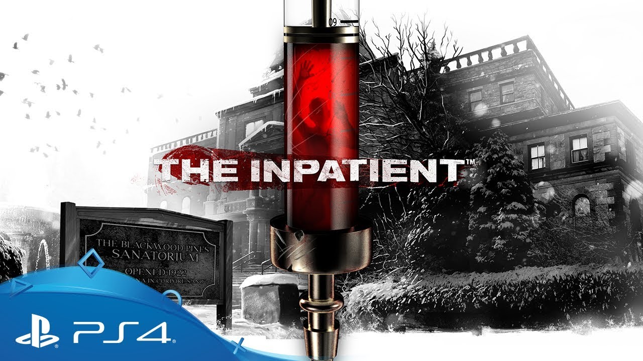 A tense scene from the VR horror game The Inpatient.